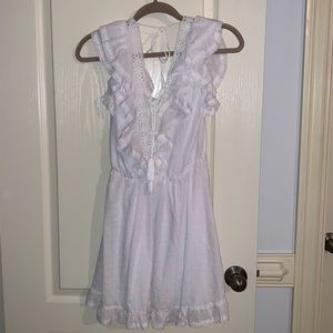 Tobi white mini dress